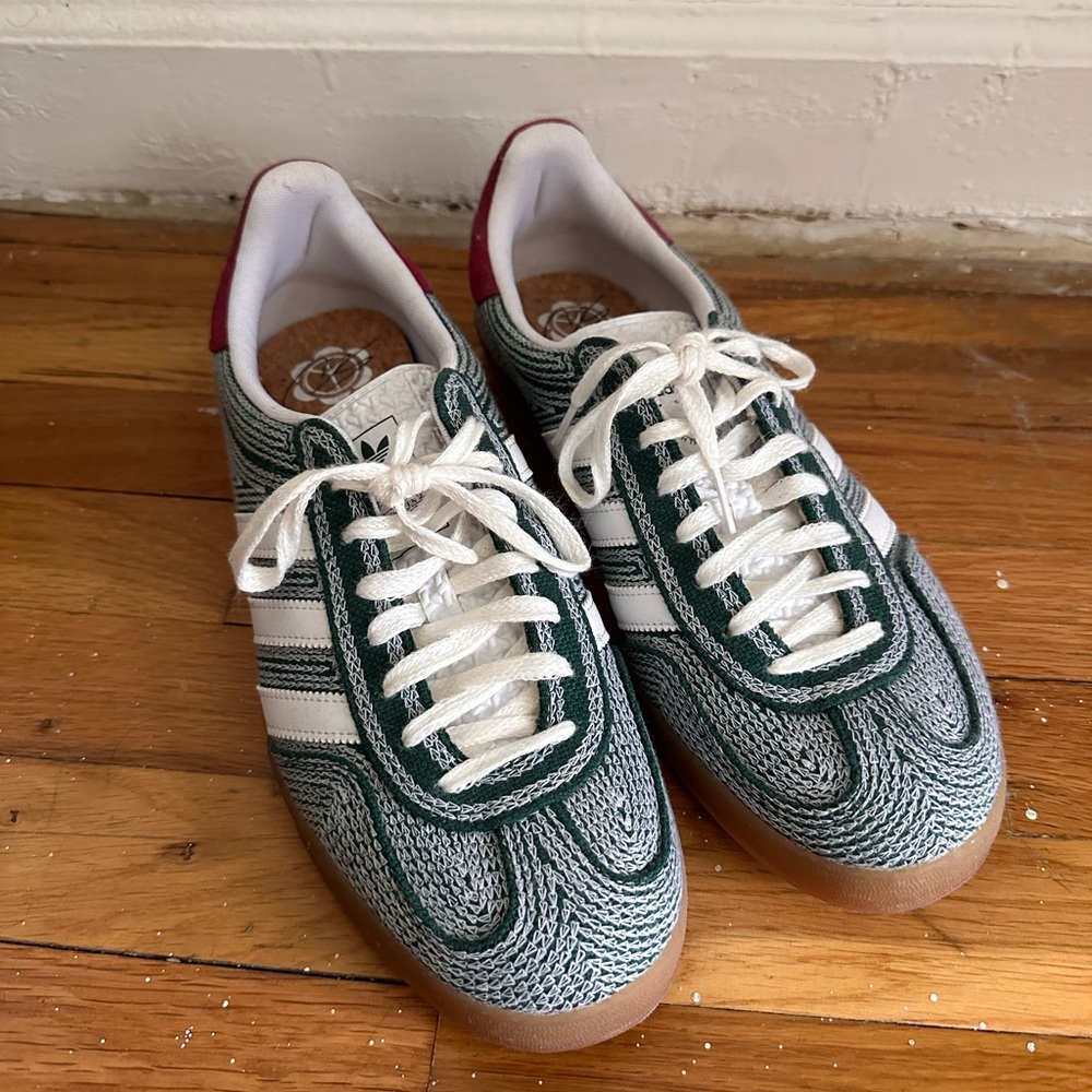 Adidas Sean Wotherspoon Hemp Green Gazelle’s